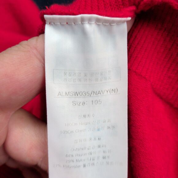 Louis Castel 1/4 Zip Pullover Mens Size 105 Large Golf Long Sleeve Nylon Blend - Picture 5 of 12